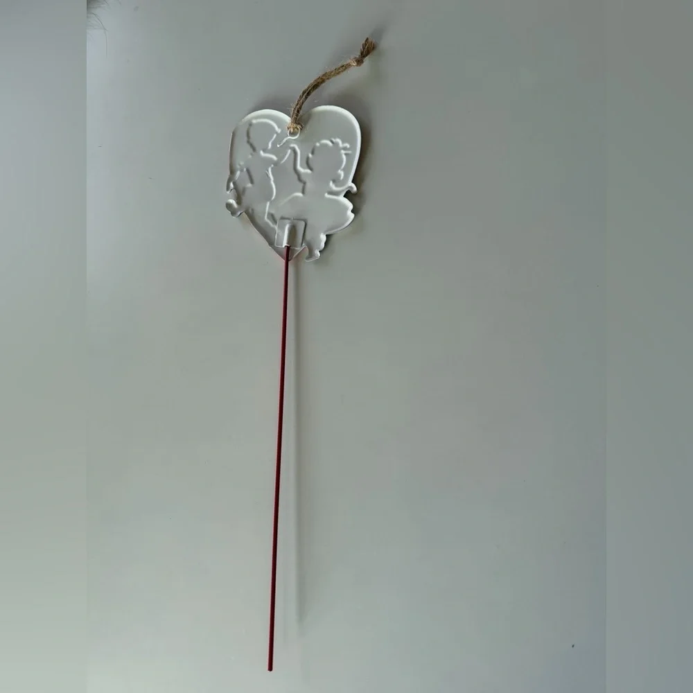 Vintage Heart-Shaped Decor